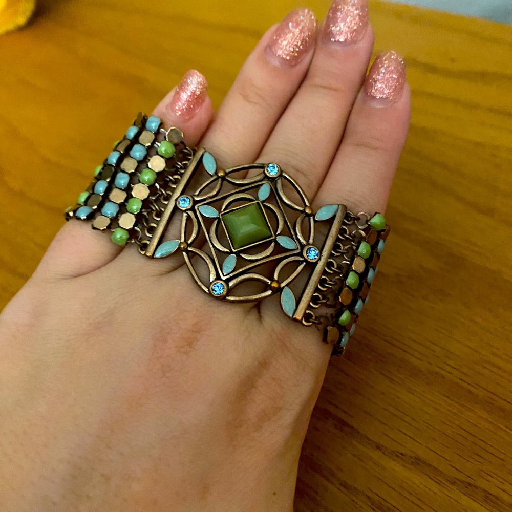 Beautiful Beaded Bracelet, VTG